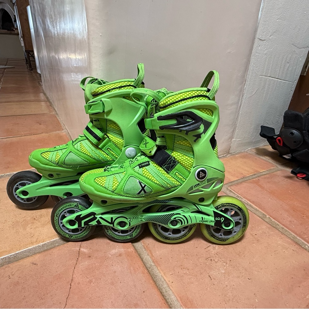 Green Inline Skates